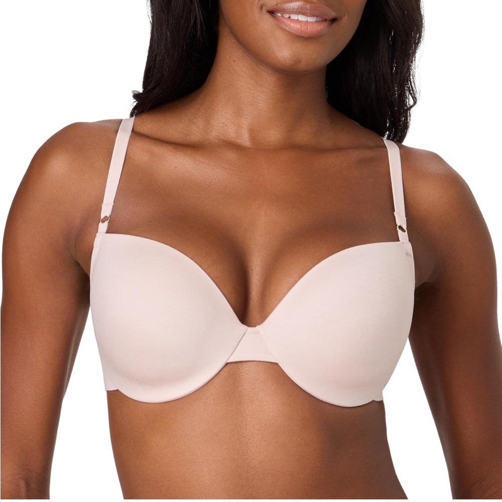 Maidenform Push-Up Bra, Underwire, Natural Lift, Adjustable Straps 40B-815-11